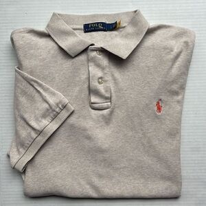 Polo Ralph Lauren Polo Shirt in Tan Color